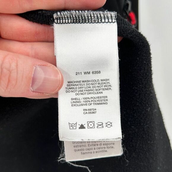 Columbia Black Omni Shield Full Zip Black Red Jacket Size Medium - Picture 5 of 14